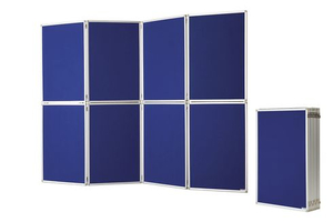 Tablica prezentacyjna filcowa niebieska 8x600x900