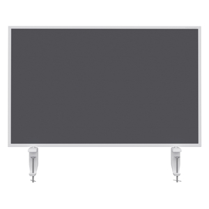 magnetoplan Przegroda tablica filc szary 800x500