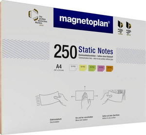 Notatka samoprzylepna statyczna A4 250 szt 