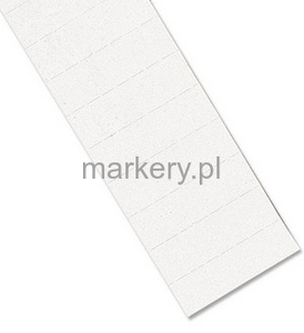Etykiety Ferrocard biały 40x10 mm