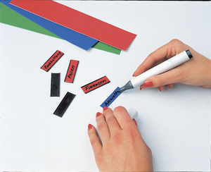 Etykiety Ferrocard pomarańczowy 40x15 mm