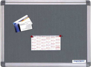 Tablica tekstylna SP szara ALU 1500x1000 mm