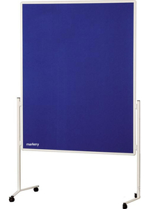 Tablica prezentacyjna filcowa niebies