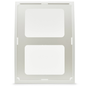 magnetoplan Ekspozytor stół gięty białą ramką A6