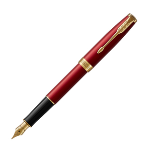 Parker pióro Sonnet Core czerw satyna lakier GT M