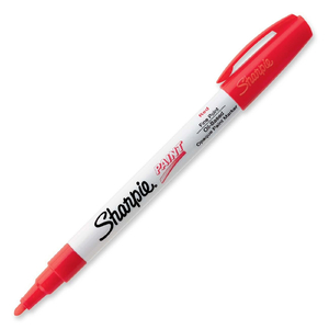 Sharpie Paint Oil Marker FN Czerwony
