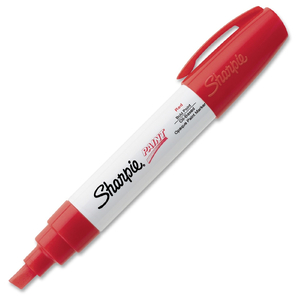 Sharpie Paint Oil Marker Bold Czerwony