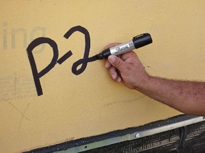 Sharpie Magnum Marker Metal scięty Czerwony