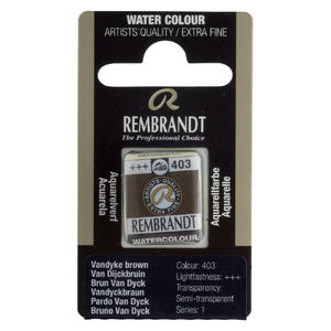 Talens Rembrandt farba Water Half Pan 403