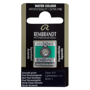 Talens Rembrandt farba Water Half Pan 615