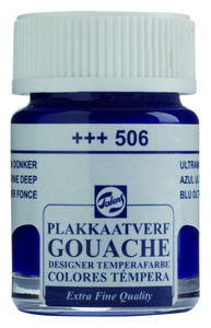Talens Gouache Extra Fine Farba 16ml 506 Ultramari