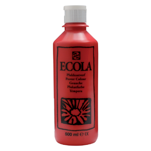 Talens Ecola farba tempera Gwasz 500ml 334 scarlet