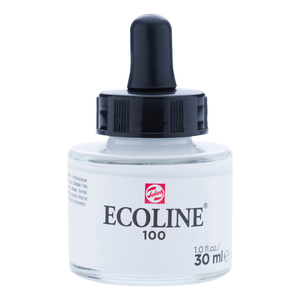 Talens Ecoline Farba Akwarel Płynna 100 White