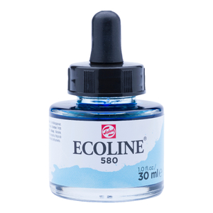 Talens Ecoline Farba Akwarel Płynna 580 BluePast