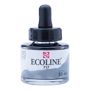 Talens Ecoline Farba Akwarel Płynna 717 Grey Cold
