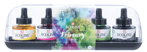 Talens Ecoline Farby akwarelowe płynne 5x30ml