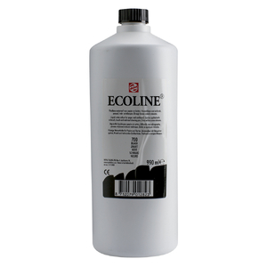 Talens Ecoline farba akwarel płyn 990ml 700 Black