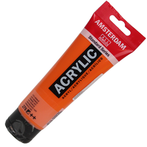 Talens Amsterdam Acryl Farba 276 Azo Orange 120ml