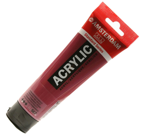 Talens Amsterdam Acryl Farba 120ml 567 Per Red Vio