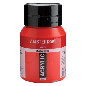 Talens Amsterdam Acryl Farba 500ml 315 pyrrole red