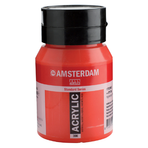 Talens Amsterdam Acryl Farba 500ml 396 napht red m