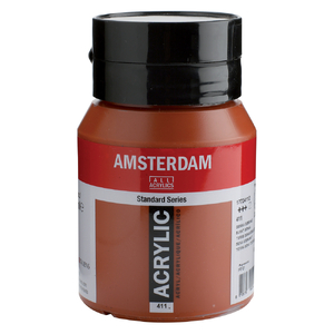 Talens Amsterdam Acryl Farba 500ml 411 bur sienna