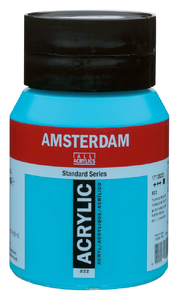 Talens Amsterdam Acryl Farba 500ml Niebieski 522
