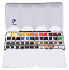  Akwarel Van Gogh w metalowym opakowaniu 48