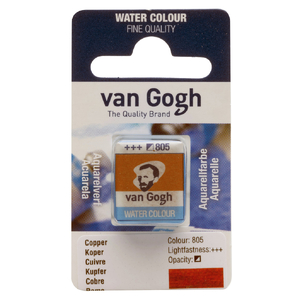 Talens Van Gogh Aquarel Farba kostka 805 Copper