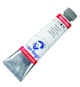 Talens Van Gogh Acryl Farba 40ml 105 Titan white