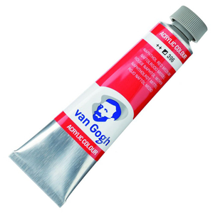 Talens Van Gogh Acryl Farba 40ml 396 Naphth Red 