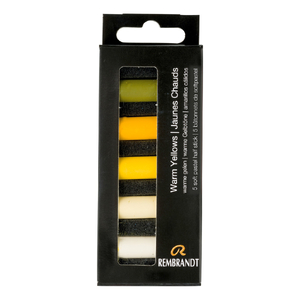 Rembrandt Soft Pastels Warm Yellows Set