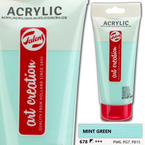 Farba akrylowa Art Creation 200ml mint green 678