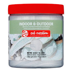 Talens AC 250ml Indoo/Outdo Błyszczące Srebro 8015