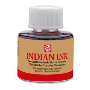Indian Ink Glass Bottle 11 Black