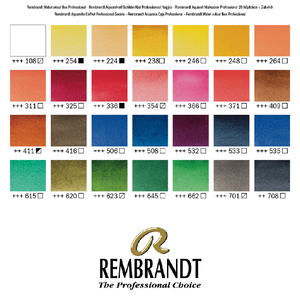 Rembrandt Water colour Box Professional