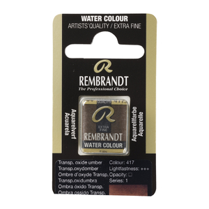 Rembrandt Akwarel Umbra Oksydowa Transparentna 417