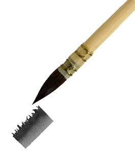 Talens Rembrandt Water pędzel mop Sobol 135 nr 0