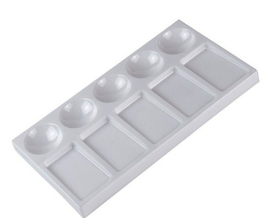 Talens Tacki do mieszania farb 5+5 kom prostokąt 