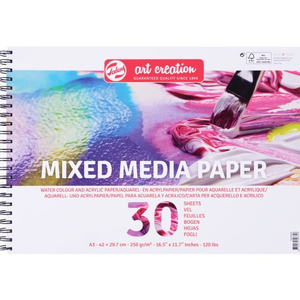 Blok Mix Media na spirali Art Creation A3 250g 30a