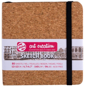 Szkicownik Talens Art Creation 12x12cm Korek 80k
