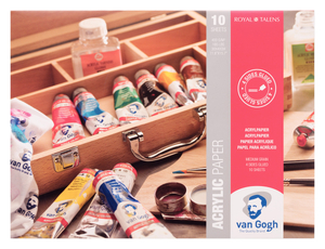 Van Gogh Acrylic Paper 30x40 370g 10 pages