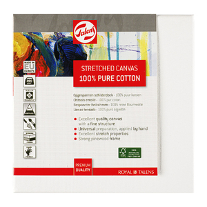 Talens Stretched Canvas Cotton 20 x 20 cm
