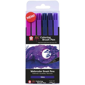 Zestaw pisaków pędzelkowych Koi Sakura - Galaxy