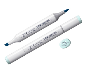 COPIC Sketch Marker B52 Soft Greenish Blue  