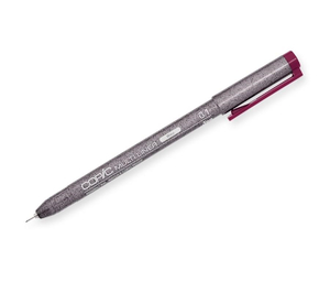 COPIC Multiliner Cienkopis 0,1mm wine