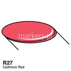 COPIC Wide Marker R27 Cadmium Red 