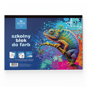 Blok Szkolny Koh-I-Noor do farb A3 16 arkuszy180g