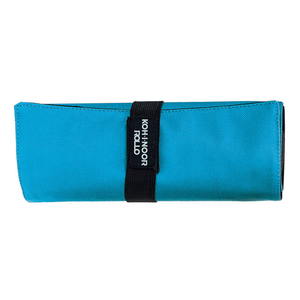 Piórnik zwijany niebieski na 24 kredki Koh-I-Noor