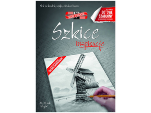 Blok inspiracje2 - szkice A4, 20 ark.,110 g